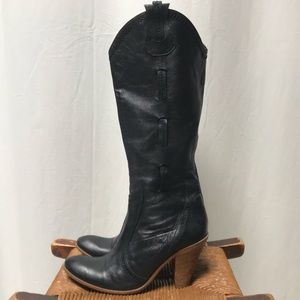 Buttery soft leather western boots by ALDO